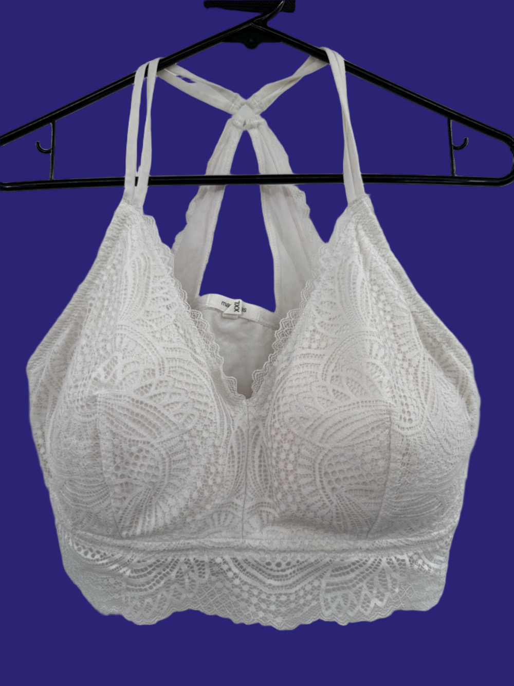 Maurices Lace Bralette off white Size XXL